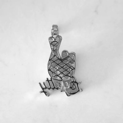 14k - "Loyalty" Pendant - Ice Out NY