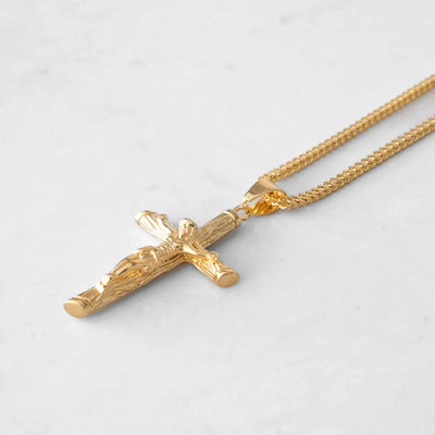 14k - "Cross" Chain Set - Ice Out NY