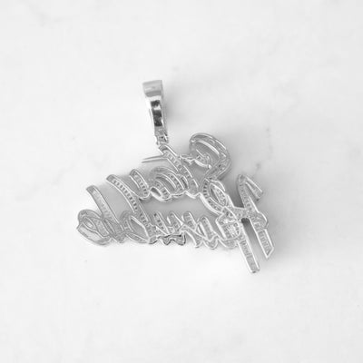 14k - "Stay Humble" Pendant - Ice Out NY