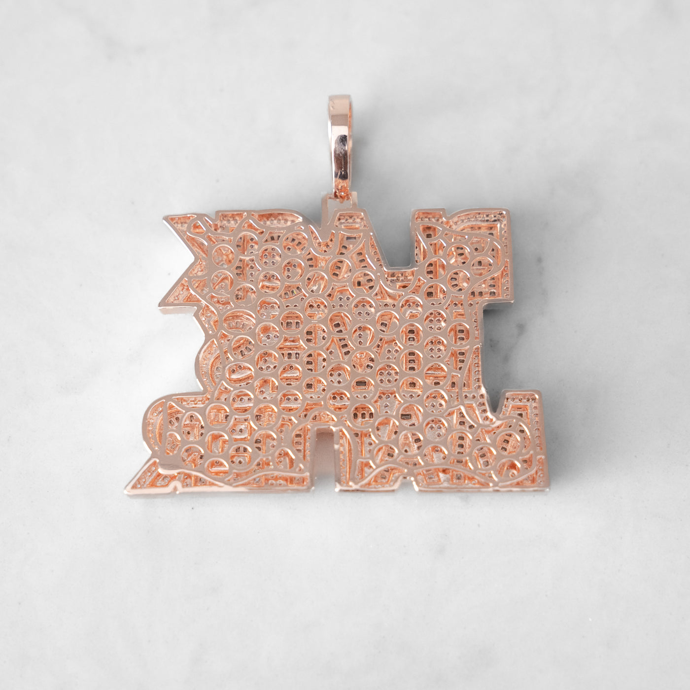 14k - "Black Lives Matter" Pendant - Ice Out NY