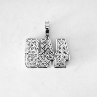 14k - "448" Pendant - Ice Out NY