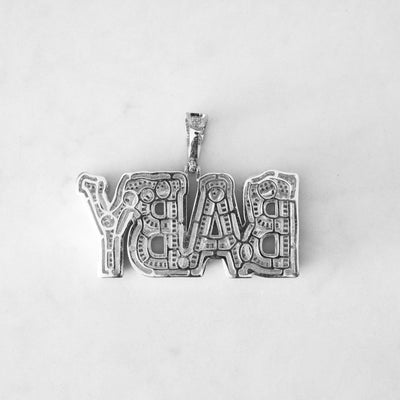 14k - "BABY" Pendant - Ice Out NY