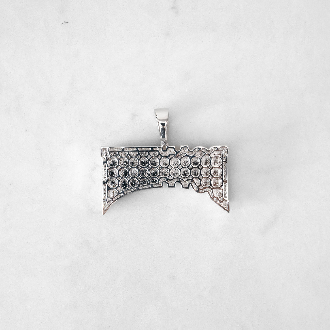 14k - "Bo$$ Man" Pendant - Ice Out NY