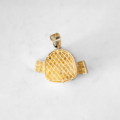 14k - "Bread Winner" Pendant - Ice Out NY