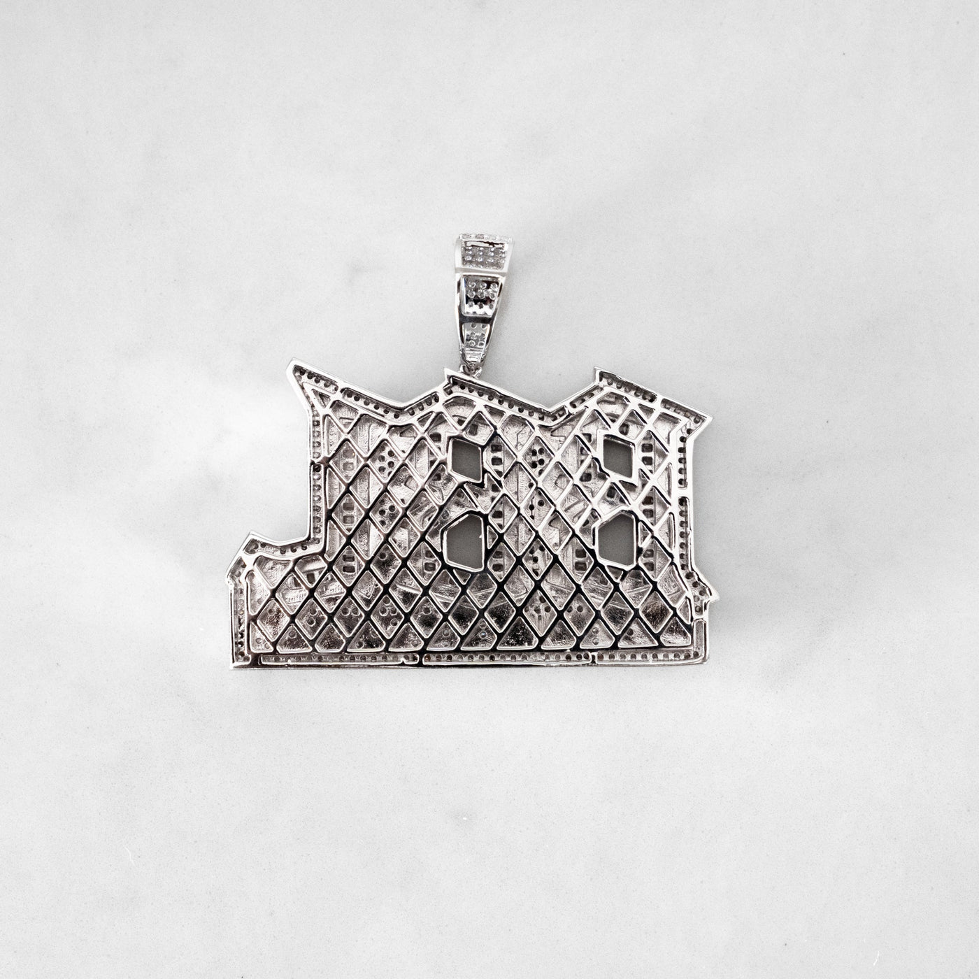 14k - "Brothers By Loyalty" Pendant - Ice Out NY