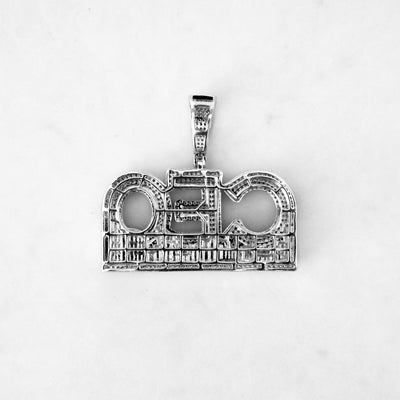 14k - "CEO" Pendant - Ice Out NY