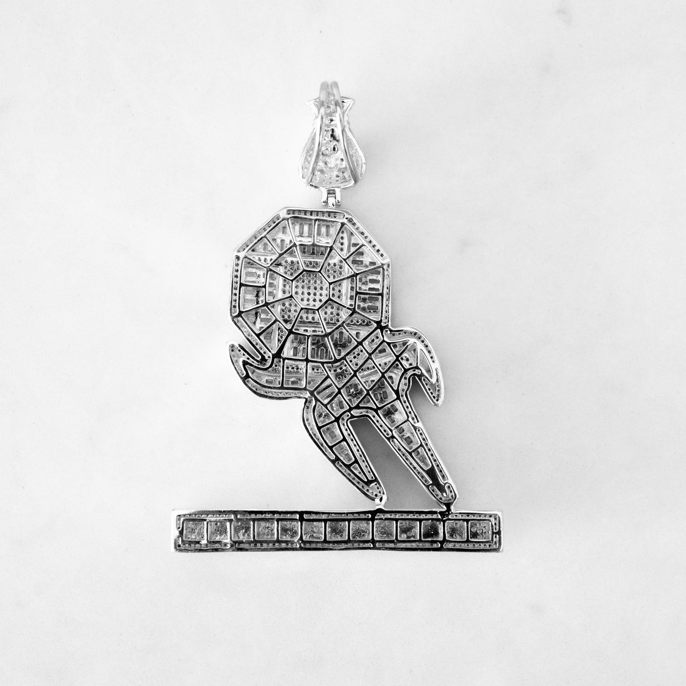 14k - "Chasing Money" Pendant - Ice Out NY