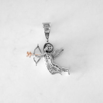 14k - "Cupid" Pendant - Ice Out NY