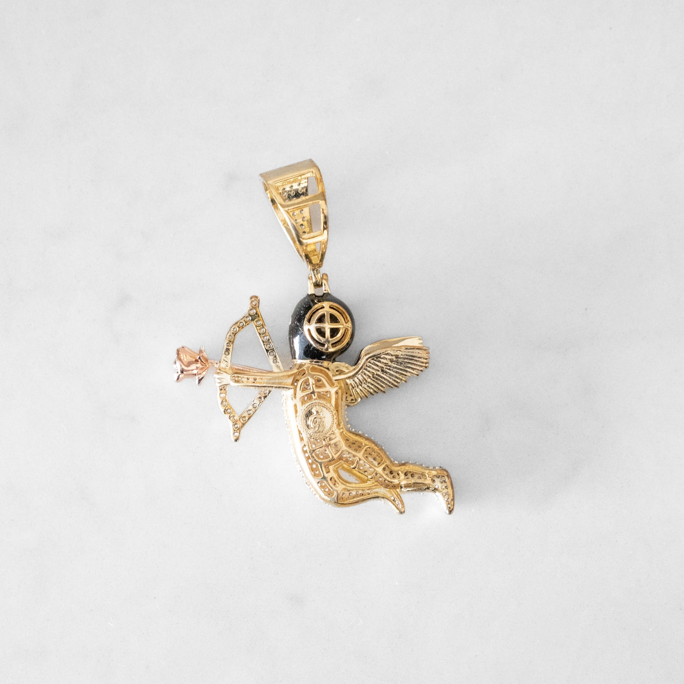 14k - "Cupid" Pendant - Ice Out NY