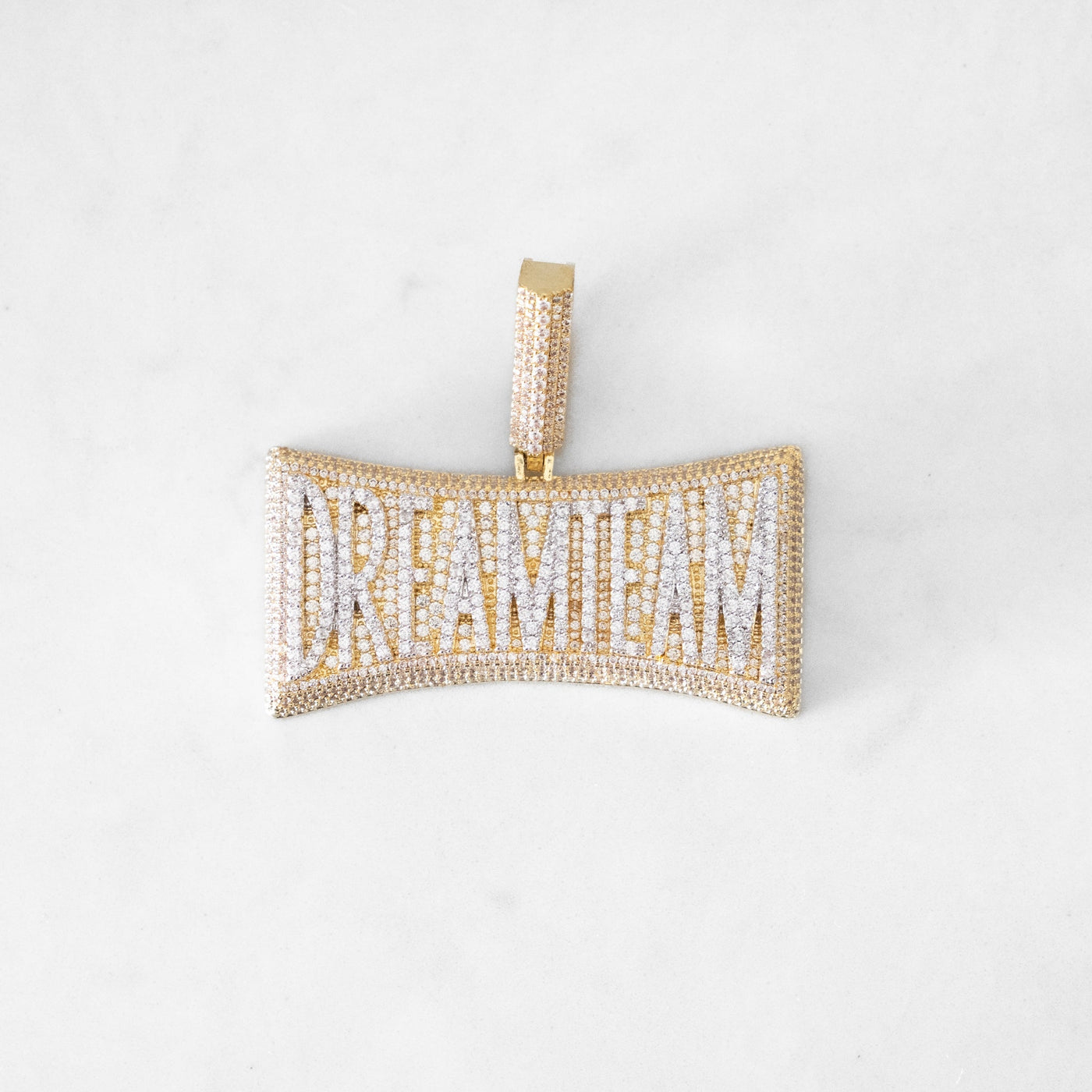 14k - "Dream Team" Pendant - Ice Out NY