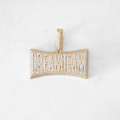 14k - "Dream Team" Pendant - Ice Out NY