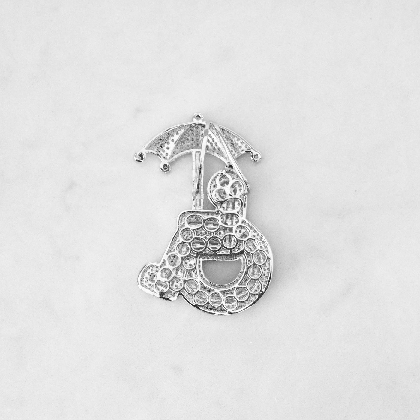 14k - "Handicap" Pendant - Ice Out NY