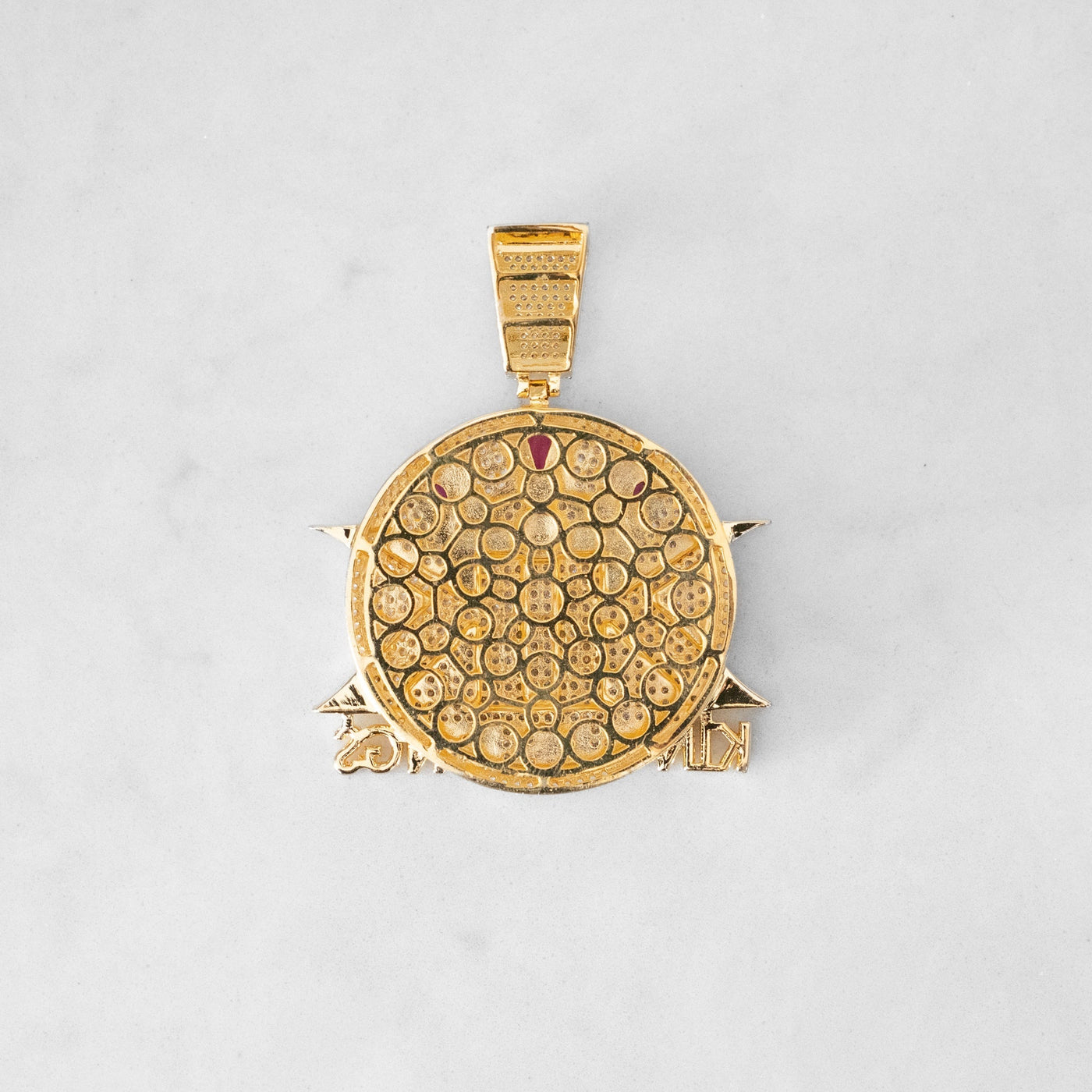 14k - "King Of Kings" Pendant - Ice Out NY