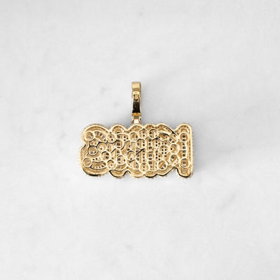 14k - "KING" Pendant - Ice Out NY