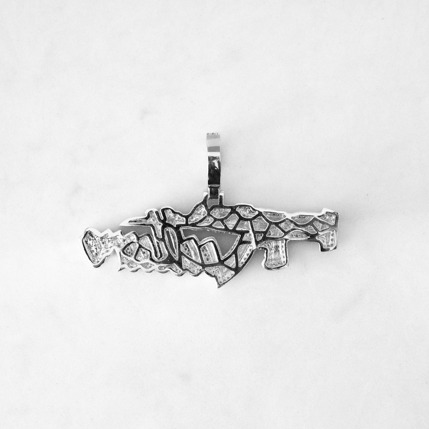 14k - "Kulture" Pendant - Ice Out NY