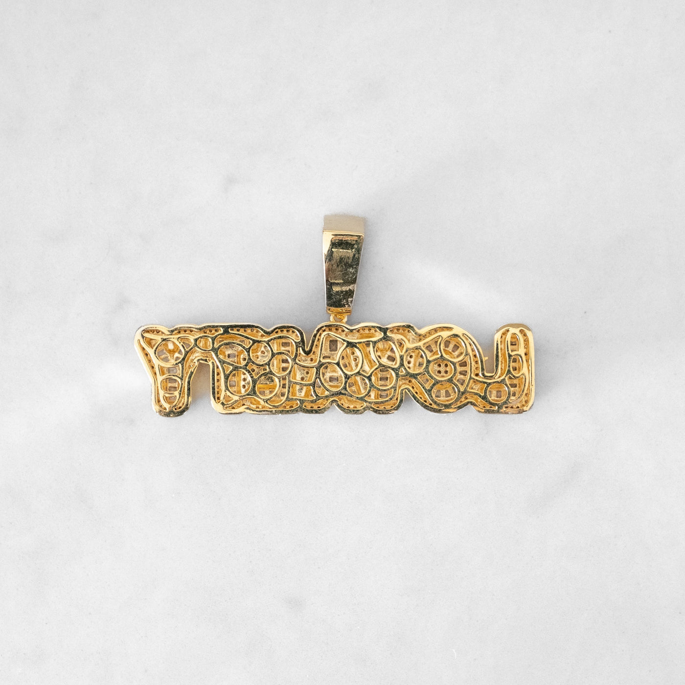 14k - "Loyalty" Pendant - Ice Out NY