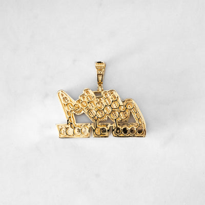 14k - "NWM" Pendant - Ice Out NY