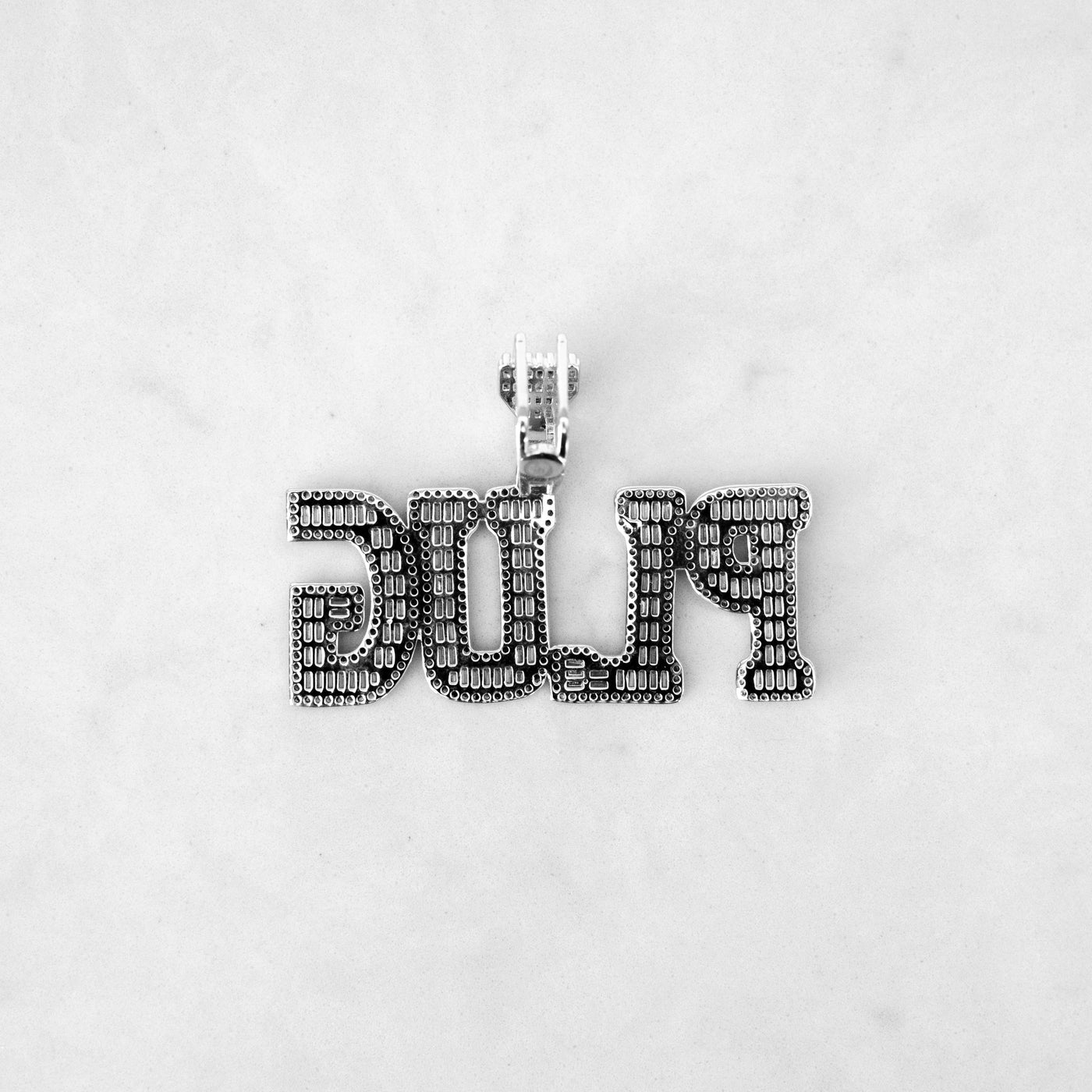 14k - "PLUG" Pendant - Ice Out NY