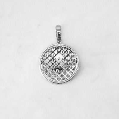 14k - Small "Allah" Pendant - Ice Out NY