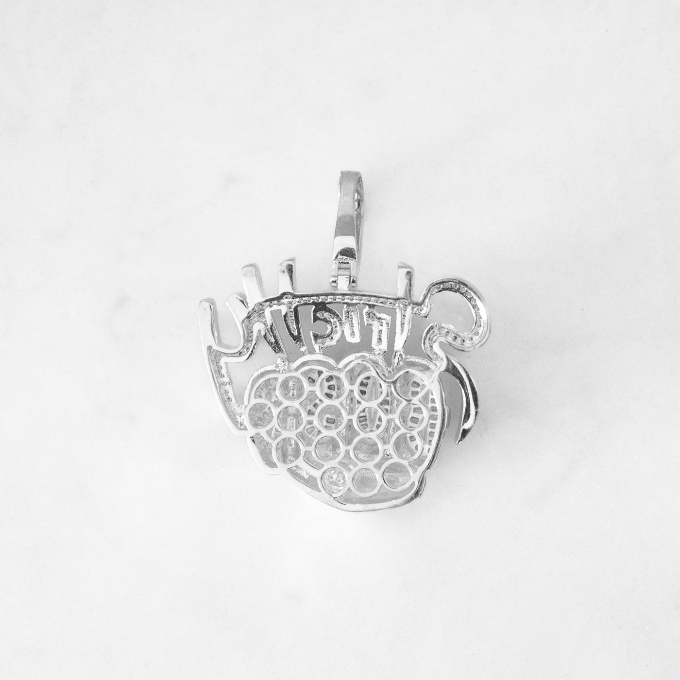 14k - "Strictly Boss" Pendant - Ice Out NY