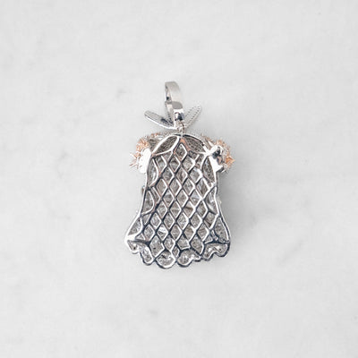 14k - "Utopia" Pendant - Ice Out NY