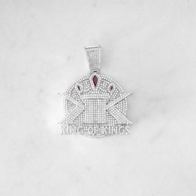 14k - "King Of Kings" Pendant - Ice Out NY