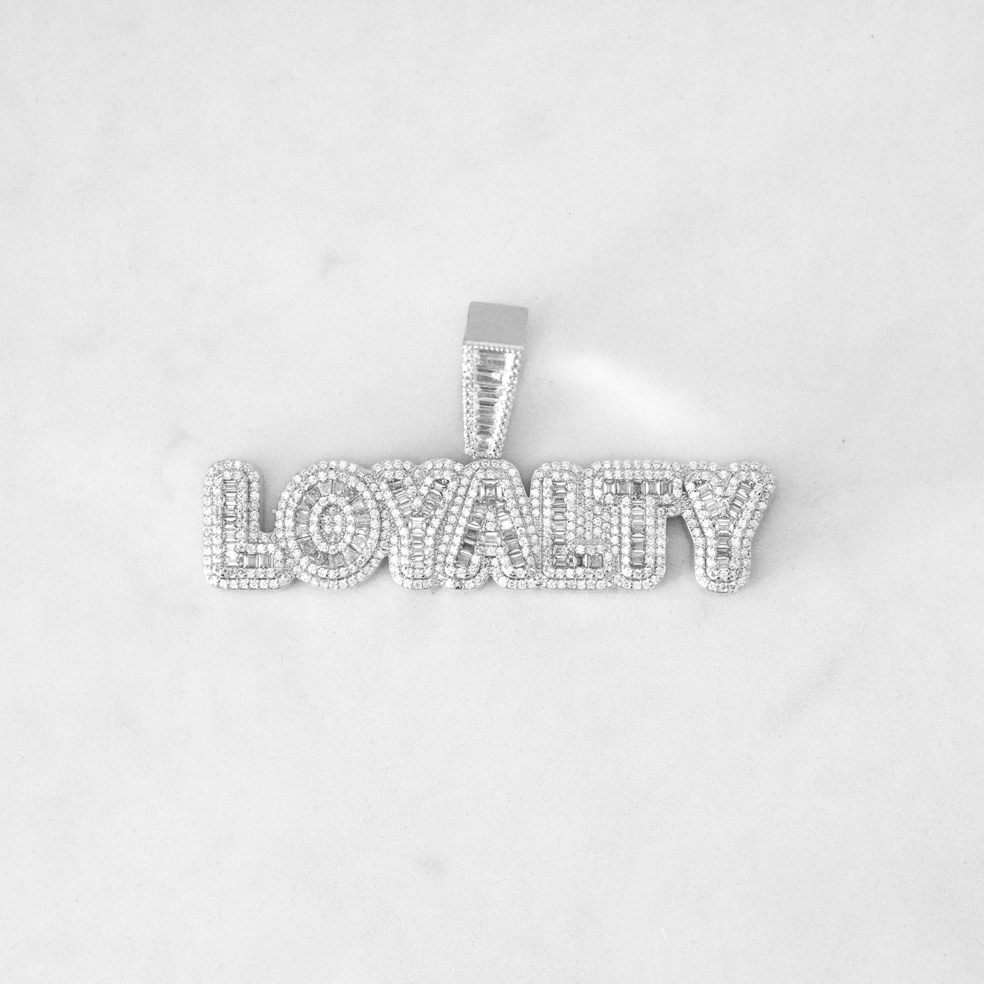 14k - "Loyalty" Pendant - Ice Out NY