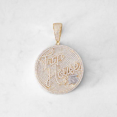 14k - "Trap House" Pendant - Ice Out NY